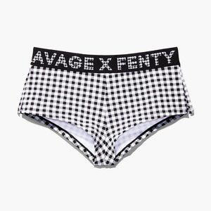 Savage X Fenty Forever Savage Checkered Sleep Shorts NWT in Size 2X